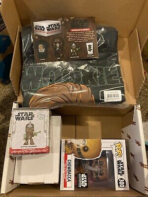 NEW Star Wars Funko Smugglers Bounty Chewbacca Wookiee Pop XL exclusive box
