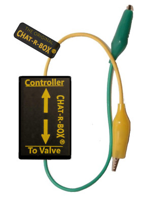   The Original Chat-R-Box Irrigation Sprinkler Valve Finder Locator Controller 