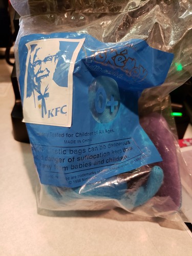 KFC Pokemon Plush Zubat  #41 Special Edition Applause Nintendo Mint beanie baby