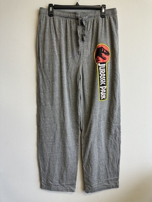 Jurssic Park Mens Lounge Pants NWOT Size Medium Gray