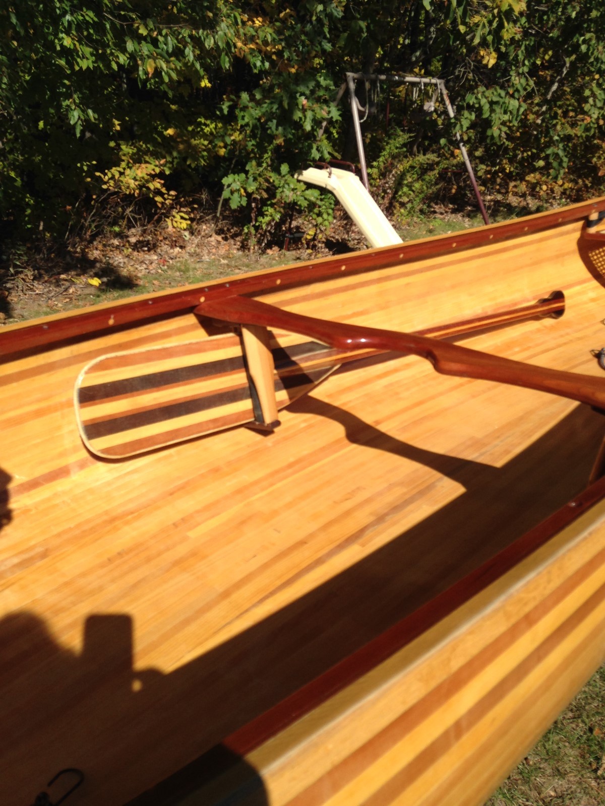 cedar strip canoe 16 Ft customized