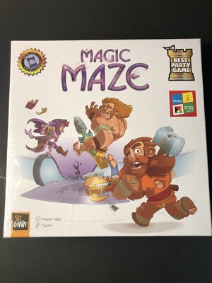 Magic Maze Board Game. Sit Down! 2022. Best Party Game of 2017. New