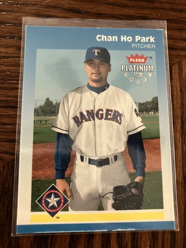 Chan Ho Park 2002 Fleer Platinum Silver Parallel #'d /202