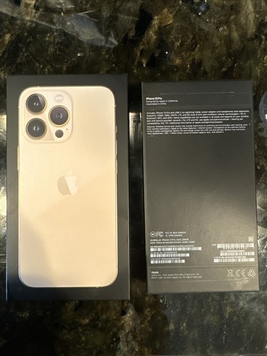 E*a様 Apple iPhone 13 Pro 256GB ゴールド 本体 Apple iPhone 13 Pro Gold 256GB Box Only OEM Genuine Inserts