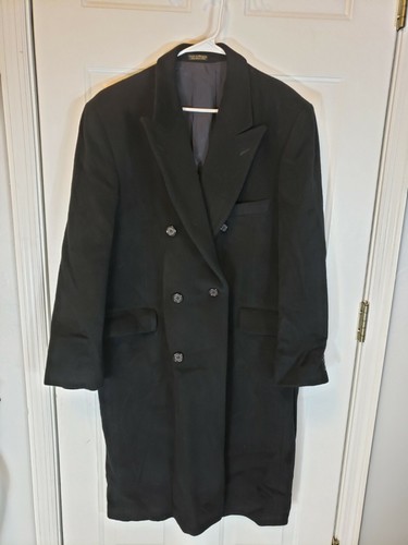 ジャケット・アウター vintage Y's for men wool long coat Y'S for Men Wool Long Chester Coat Black 1970s 80s 90s Used