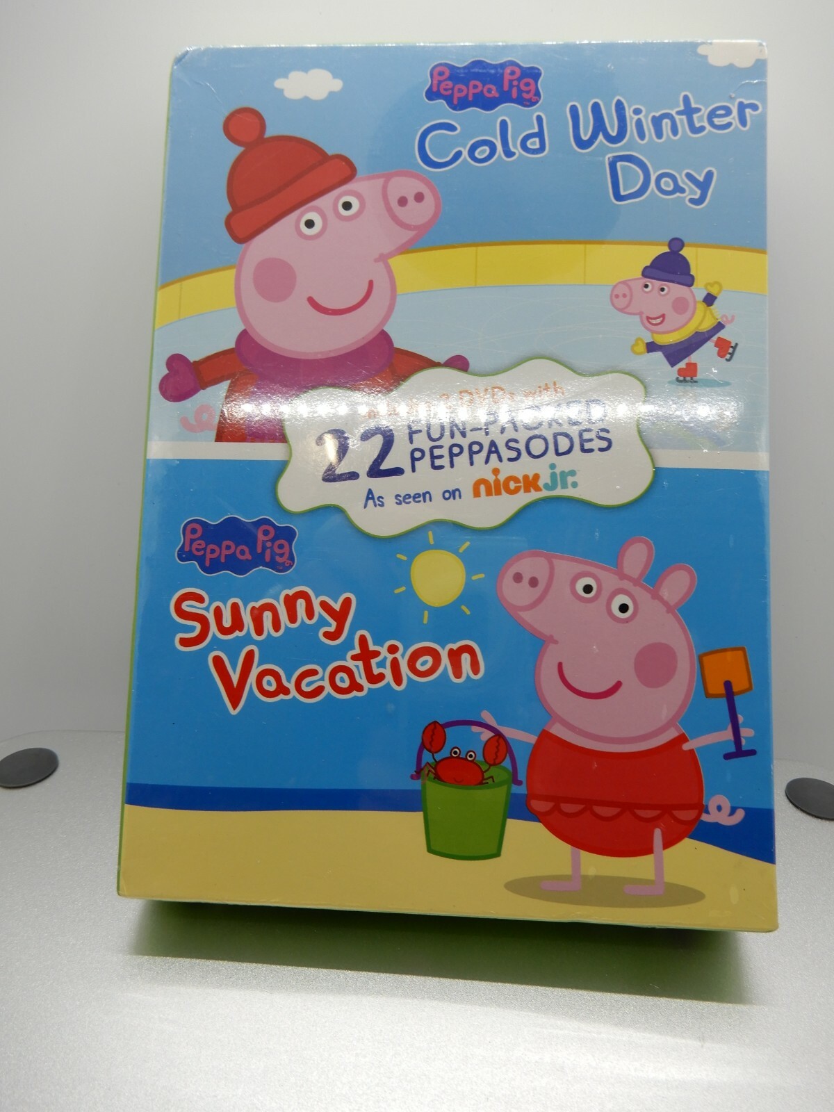 Peppa Pig: Cold Winter Day/Sunny Vacation 2 Pack DVD Brand