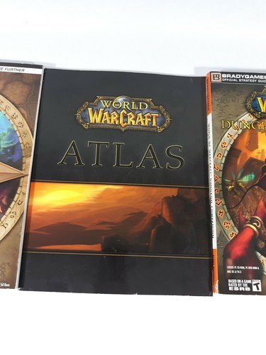 World of Warcraft Strategy Guide Lot of 3 Brady Games Softcover