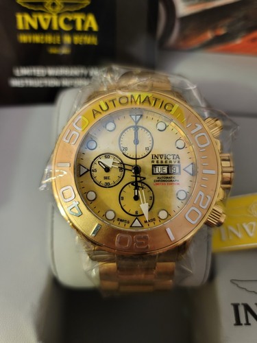Pre-owned Invicta Grand Diver 43100 Res Swiss Made Sw500 Limited Edition Only Made 100 Pcs