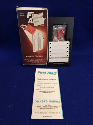 FIRST ALERT PITTWAY MODEL BA5300 MAGNETIC CONTACTS intrusion alert 12 Available