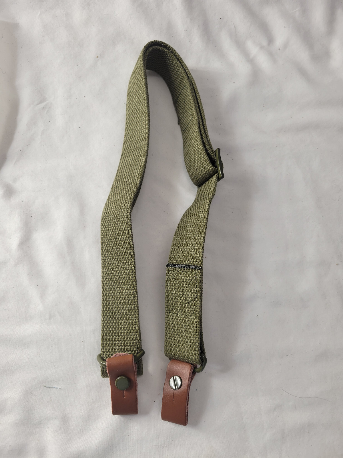 Chinese Military Style SKS Sling Canvas Strap Type 56 Wide Ends New Condition
