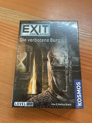 Exit Das Spiel by KOSMOS escape room game in a box in German Die verbotene Burg