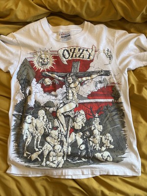 Vintage 1991 Ozzy Osbourne Glow In The Dark T-shirt Vintage 1991 Ozzy Osbourne Glow In The Dark T-shirt