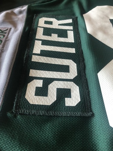 Ryan Suter Minnesota Wild Game Used Practice Jersey - Green