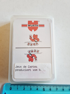 Wurth Poker Bridge Original Vintage Playing Cards New