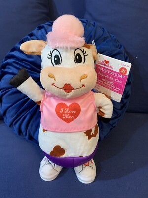Gemmy Animated Belly Mum Cow Plush Sings Shakes Belly 2024