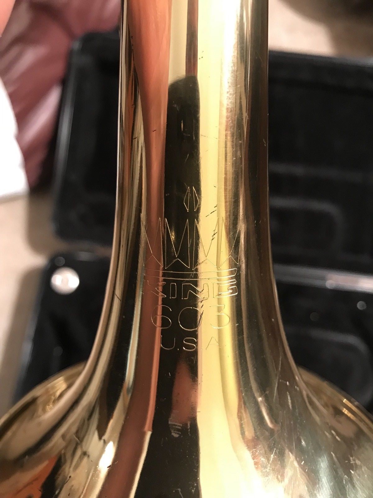 King Cornet 603 Model with case