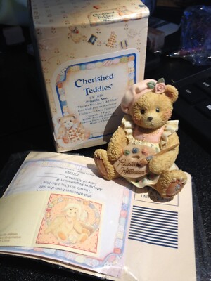 Cherished Teddies ''Priscilla Ann'' Exclusive Collector Show Figurine  CRT025