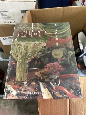 Murder Plot A Mystery Jigsaw Puzzle 1,000 Pieces Emily Winslow