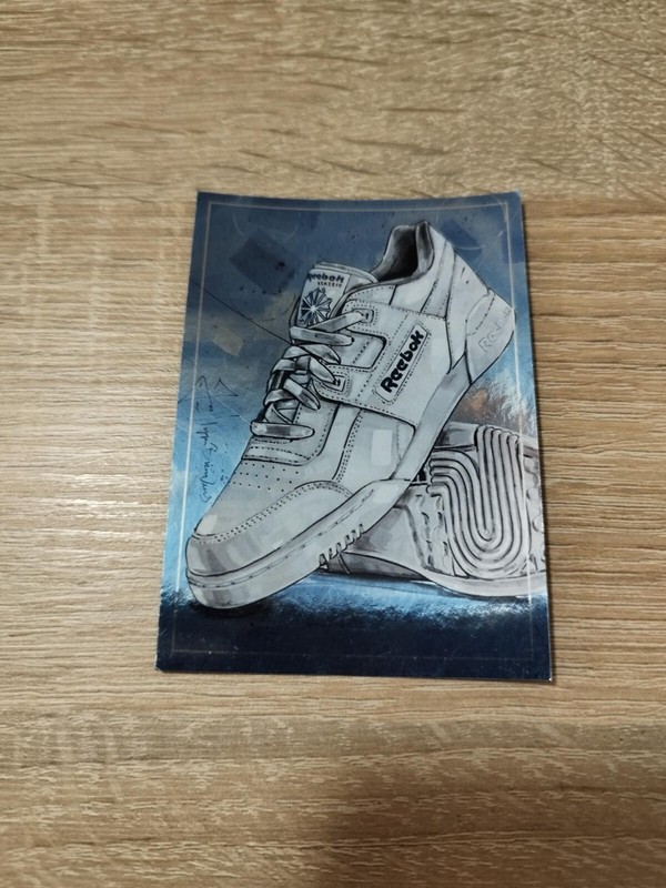 ++ Carte Panini Foot Locker Reebok Workout 1984 - Footlocker ++