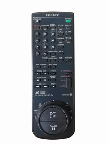 sony master dv 17個 Original Sony Laser Disc LD CD CDV Player MDP-333 Remote