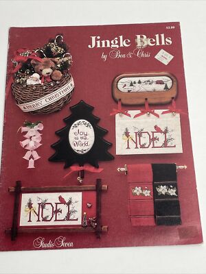 Studio Seven Jingle Bells Cross Stitch Pattern  Christmas
