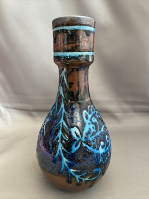 FREE SHIPPING Crystalline Glaze Porcelain Vase,Fine Art Pottery Vase 9 12 X 5