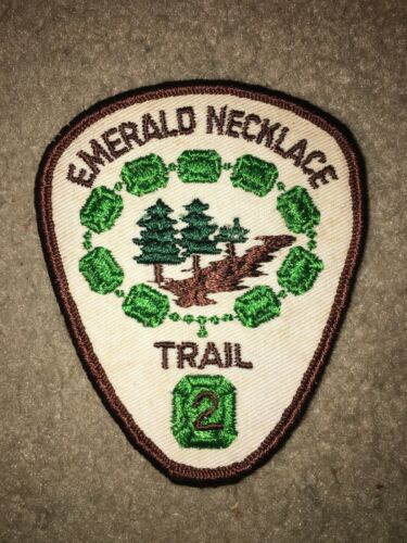 Boy Scout Emerald Necklace 2 NO FDL Greater Cleveland Council Ohio Trail Patch