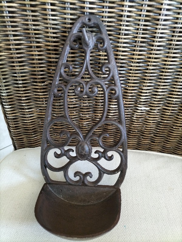 Weihwasser Schale Gusseisen 26cm