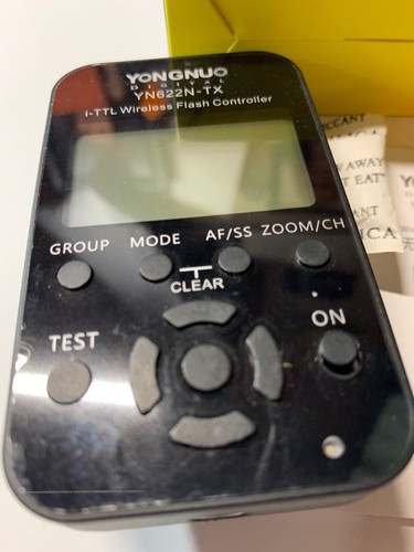 Yongnuo YN-622N-TX LCD I-TTL Wireless Flash Transmitter Controller for Nikon US