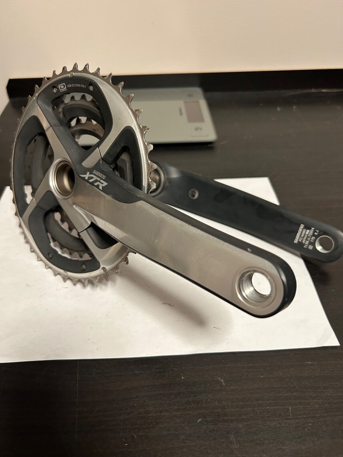 Shimano XTR FC-M980 Crankset 175mm 42/32/24T 10s Triple Shimano XTR FC-M980 Crankset 175mm 42/32/24T 10s Triple
