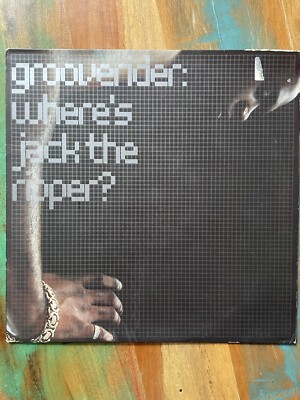 Grooverider - Where's Jack the Ripper (Remixes) 12'' TIPPER/ VIP/ ORIGIN UNKNOWN