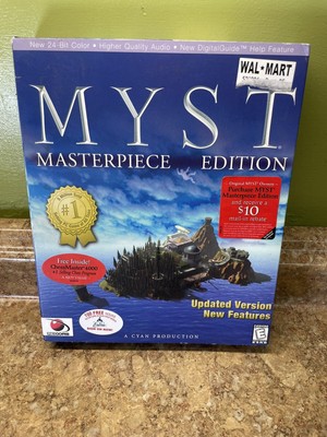 Myst: Masterpiece Edition (PC, 1999) Unopened Sealed In Box Windows 95 /98