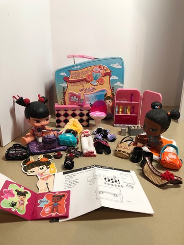 Bratz Babyz Chill Out Lounge Lunchbox Playset-JADE & SASHA BABY DOLLS & Acc