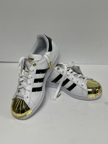 Adidas Superstar Metal Toe White Gold Metallic Sneaker Adidas Superstar Metal Toe White Gold Metallic Sneaker