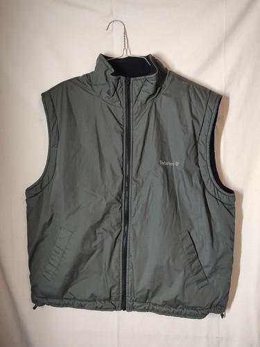 【レア】Timberland WEATHERGEAR FISHING VEST Timberland Authentic Weathergear Men's Puffer Vest Size XL