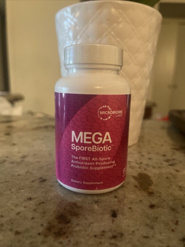 Microbiome Labs MegaSporeBiotic (60 Capsules) - Probiotic 1/27 EXP