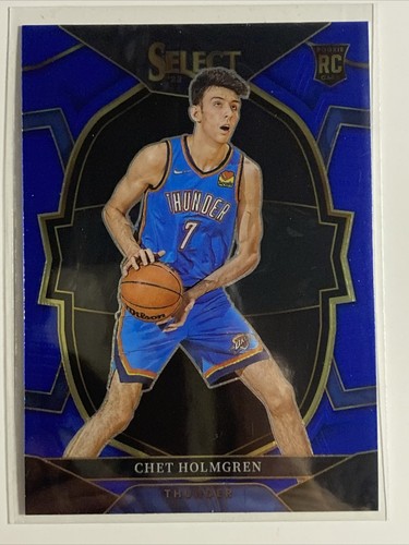 Chet Holmgren Rookie RC 2022-23 NBA Hoops Hot Signatures