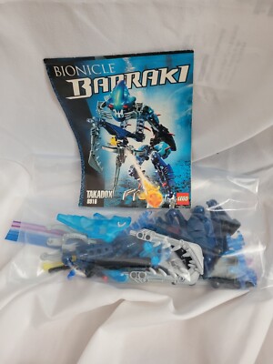 lego bionicle takadox 8916 100 complete w instructions 2x squid 196175866014
