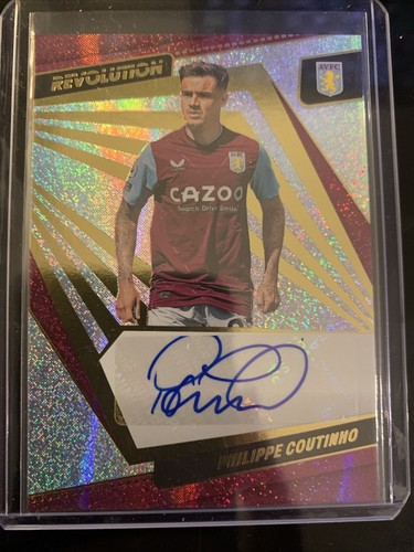 2022-23 Panini Revolution Soccer Philippe Coutinho Autograph