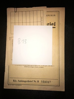 DDR Kfz Brief Anhänger Transport Schneidwerk Fortschritt T939