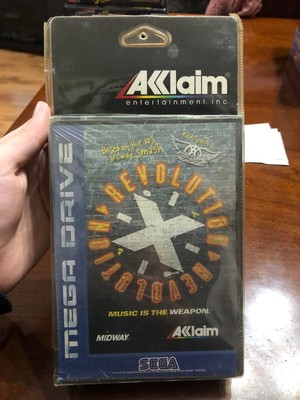 Revolution X - Sega Mega Drive (Brand New Sealed Blister) Authentic