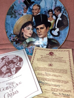 Royal Cornwall, The Golden Age of Cinema ''GiGi'' Plate 6, # 9662