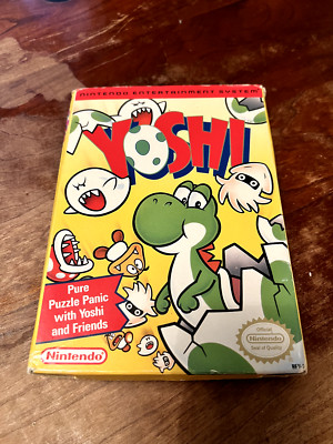 Yoshi 1992 NES CIB nintendo