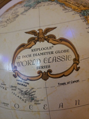 VTG Replogle 12 Inch World Classic Series Globe