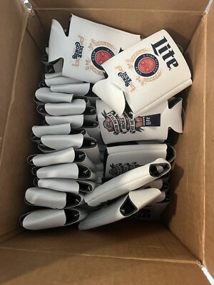 Box Of 100 Luke Combs Miller Lite Beer Never Broke My Heart Can Koozie BrandNew