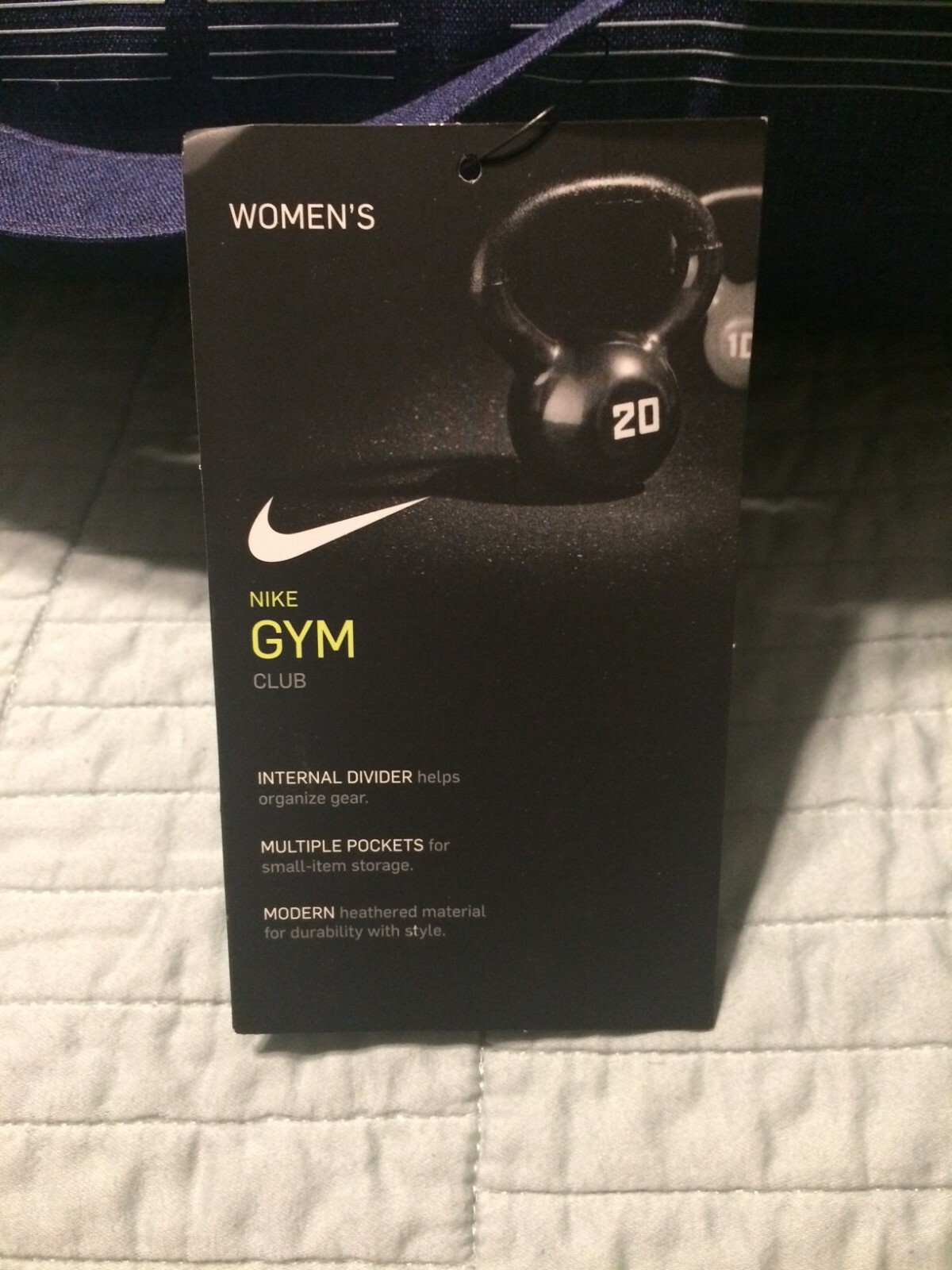 Nike Gym Club Bag Women's Purple New with tags