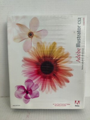 Adobe Illustrator CS2 Upgrade for Macintosh - Brand New & Sealed!