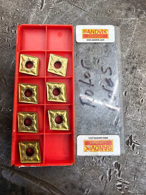 Qty 7 Sandvik CNMG 432 PM CNMG120408-PM 1525 Grade Carbide Inserts