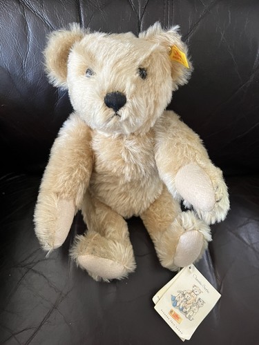 その他 Steiff Teddy Bear Ichimatsu 28cm Richard Steiff Teddy bear, 28 cm, light grey - Steiff.com