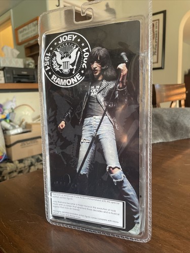 Sealed 2008 Neca | New Joey Ramone Figure Sealed 2008 Neca | New Joey Ramone Figure